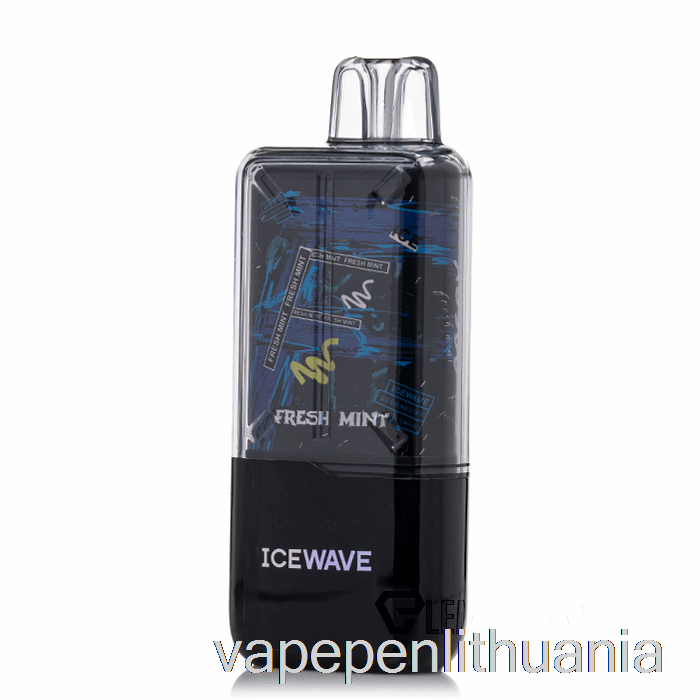 Icewave X8500 Vienkartinis šviežių Mėtų Vape Skystis